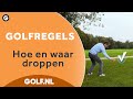 Golfregels | Droppen volgens de regels