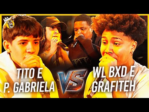 P. GABRIELA & TITO X WL BXD & GRAFITEH | SEGUNDA FASE | BDA 438 (EDIÇÃO DE DUPLAS)