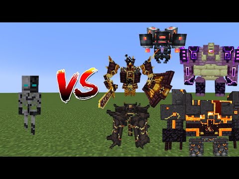 The Death Vs L_Ender's Cataclysm Bosses - Minecraft Mob Battle
