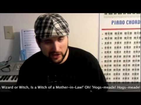 Vlogust 21st: Sing-A-Long Potter Song Sunday