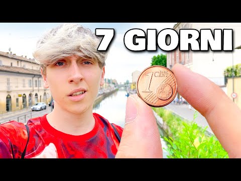 VIVERE CON 0.01€ PER UNA SETTIMANA - Episodio 1