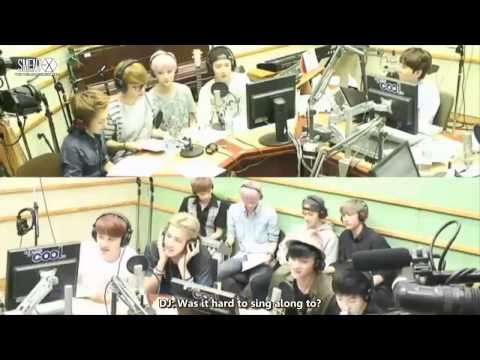 [ENG SUB] 130813 EXO at Sukira [Growl, Wolf, Peter Pan, History -- edited lyrics]
