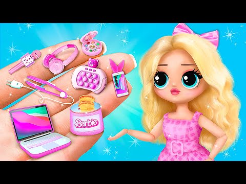 Miniature Gadgets for Barbie Girl - 30 Ideas for LOL