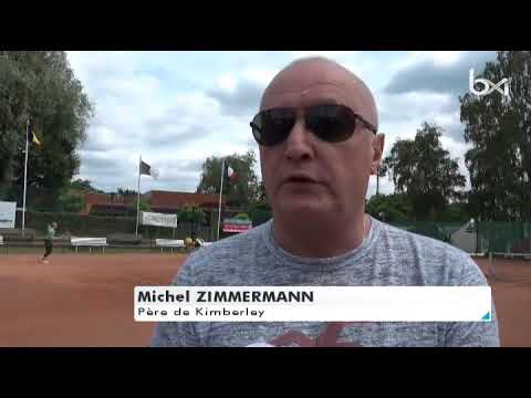 Tennis: portrait de la Bruxelloise Kimberley Zimmermann