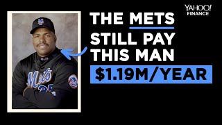 The New York Mets pay Bobby Bonilla $1.12 million dollars every year but he hasn’t played since ’99