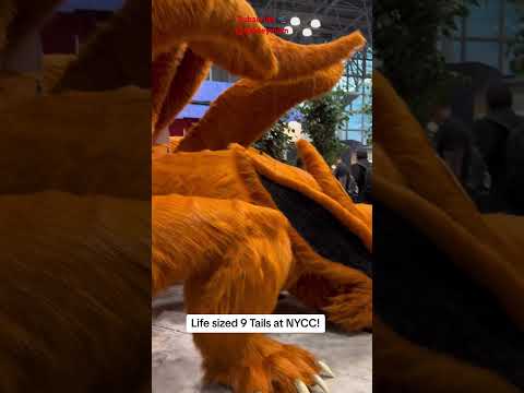 Life Sized 9 Tailed Beast! 😱 | #NYCC #Cosplay #Naruto #Kurama #Anime