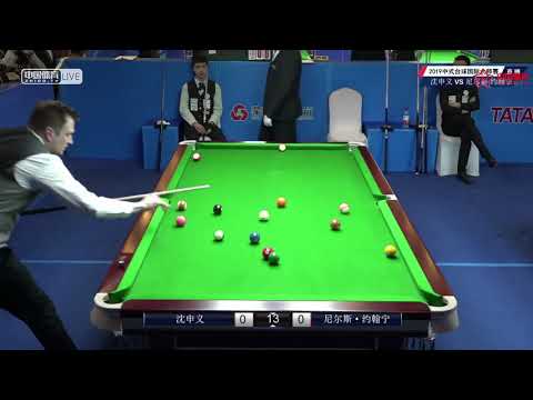 Shen Shenyi VS Nils Johanning (GER) - 2019 World Chinese Pool Masters Linyi Station