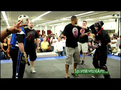 Ross Levine v Julio Castro - Men's Team Sparring - 2012 New England Open