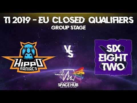 Hippomaniacs vs 682 - TI9 EU Regional Qualifiers: Group Stage