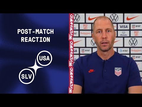 POST-MATCH REACTION: Gregg Berhalter | USMNT vs. EL SALVADOR | 09-02-21