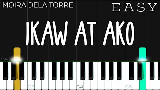 Ikaw At Ako - Moira Dela Torre &amp; Jason | Easy Piano Tutorial