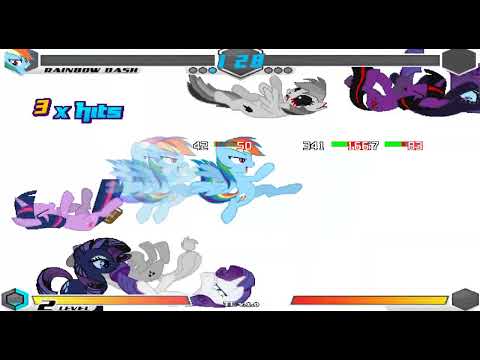 Fighting Is Magic #23 RD,ZJack,TS,&NRarity Vs Rarity,ETwi,NRarity,&Dreamy Rainbow