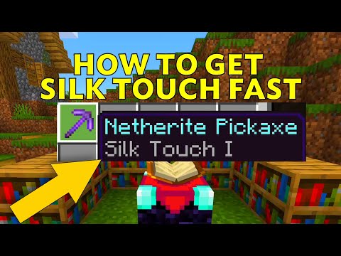 How to easily get Silk Touch in Minecraft!