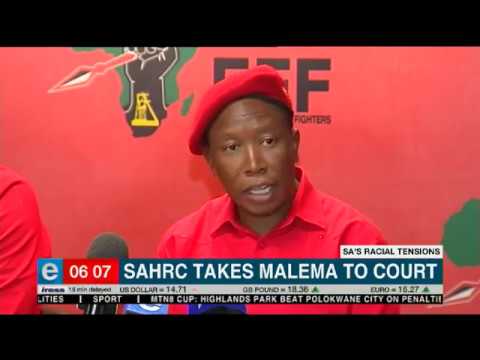 SAHRC takes Julius Malema to court