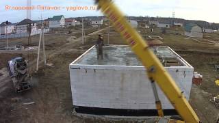 preview picture of video 'Проект 152: монолитное бетонное перекрытие по профлисту (профнастилу)'