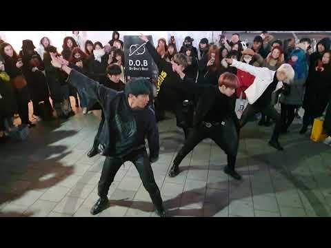 20191206. DOB💖. #9. 이태영, 박진. 몬스타엑스 '슛 아웃' 커버. 멋진 버스킹.