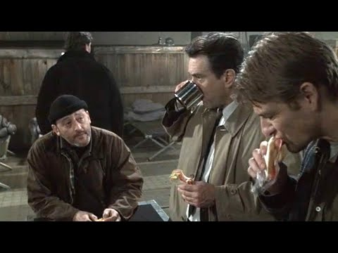 sandwich 🥪with coffee☕️ eating scene in movie RONIN (1998)