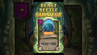 İnsane Beetle Strategy | Hearthstone Battlegrounds #hearthstone #batlleground