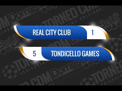 5G - TONDICELLO GAMES vs. REAL CITY CLUB