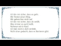 Laith Al-Deen - Ich Bin Mir Sicher Lyrics
