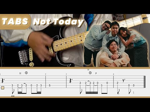 Reality Club - Not Today Guitar Tutorial