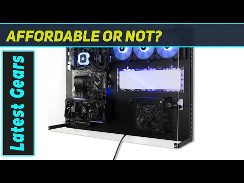 ABK Design Wall PC Case: The Ultimate Space-Saving Gaming Build?