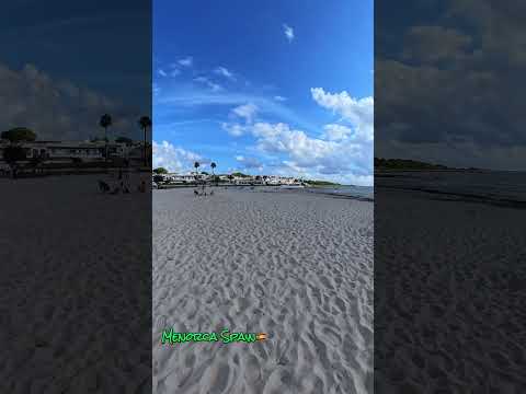 A wonderful beach in Menorca, Balearic Islands, Spain