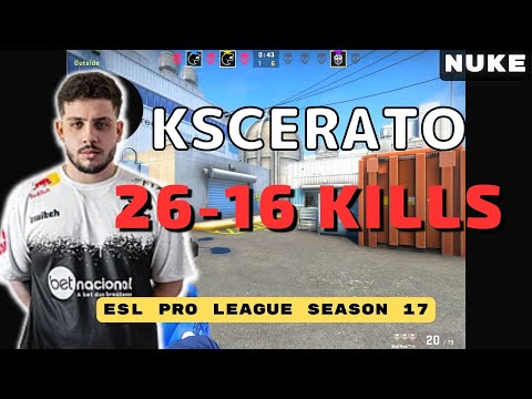 CSGO POV FURIA KSCERATO (26-16) vs BIG (Nuke) 𝙒𝙞𝙣 (16-13) @ ESL Pro League Season 17