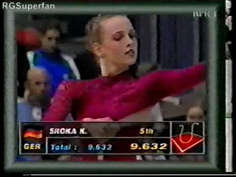 Kristin Sroka Rope AA European Championships 1996