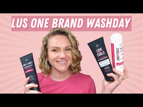 LUS Love Ur Curls Review on Wavy Curly Hair