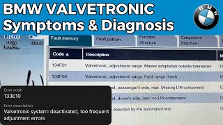 BMW N55 VALVETRONIC SYMPTOMS and DIAGNOSTIC | Defective Valvetronic System | 133E10 | BOND Garage