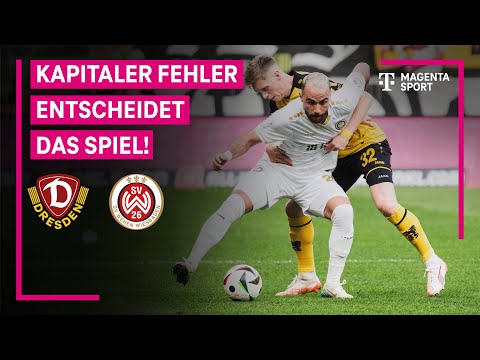 SG Dynamo Dresden - SV Wehen Wiesbaden,  Highlights mit Live-Kommentar | 3. Liga | MAGENTA SPORT
