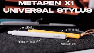 Your Ultimate Universal Retractable Stylus Pen For All Your Devices - Metapen X1 Unboxing & Review