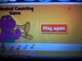Barney Musical Counting Game