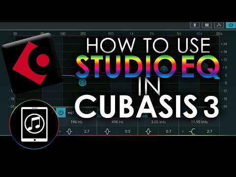 How To Use Studio EQ Plugin In Cubasis 3