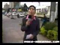 Assustando A Repórter
