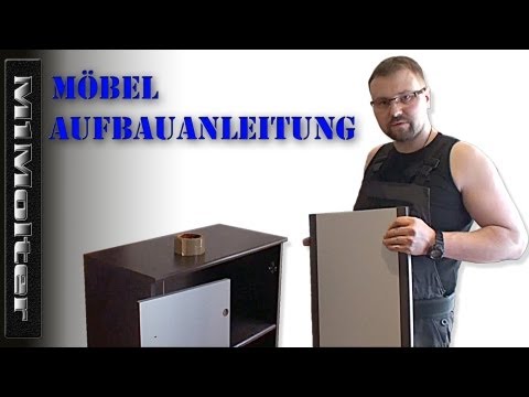 Möbel aufbauen wie?  Anleitung von M1Molter