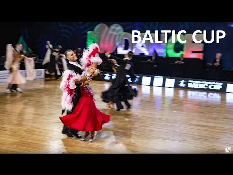 WDSF World Championship 10 dance. Foxtrot. Baltic Cup