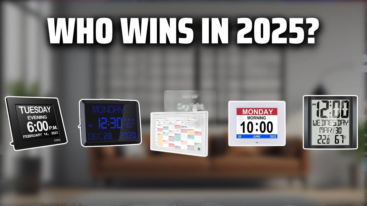 The Top 5 Best Digital Wall Calendar in 2025 - Must Watch Before Buying!