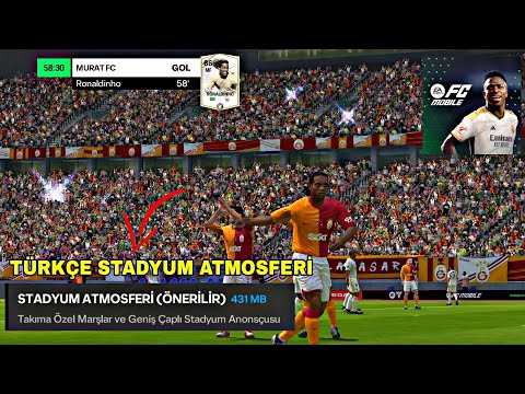 FC MOBİLE DE TÜRKÇE SPİKER YOK AMA TÜRKÇE STADYUM ATMOSFERİ VAR ! EA SPORTS FC MOBİLE 25