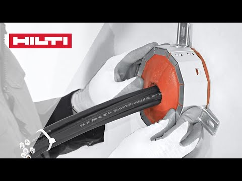 HOW TO install Hilti CFS-CC firestop cable collar - ETA
