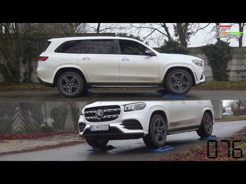 Big Boy on Rollers - Mercedes GLS 400d 4x4 test on rollers - CarCaine