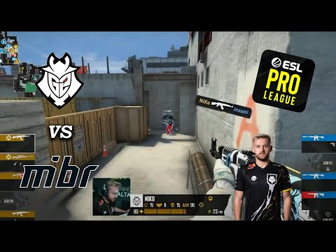 G2 vs MIBR - Map 1 [Vertigo] - HIGHLIGHTS - ESL Pro League Season 17 - Upper bracket
