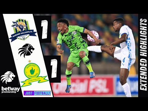 MARUMO GALLANTS vs MAMELODI SUNDOWNS All Goals and Extended Highlights| HARD FOUGHT DRAW IN BLOEM