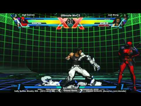 Salty Battles #04 - UMvC3 GF - BigE Damian VS Josh Wong
