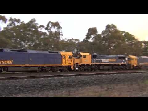 PNs  G540 , X48 , BL32  Loaded Grain from the Oaklands Line at Creighton's 18.9.2022