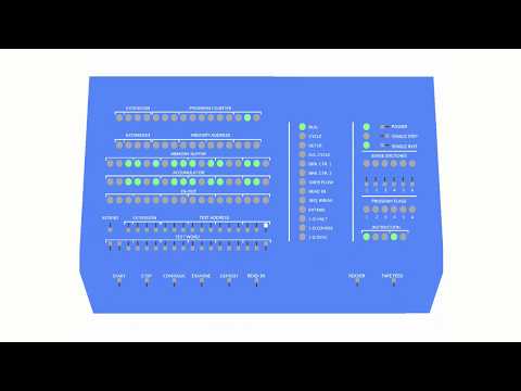 PDP-1 recreated in FPGA plays Spacewar! - first real computer game.