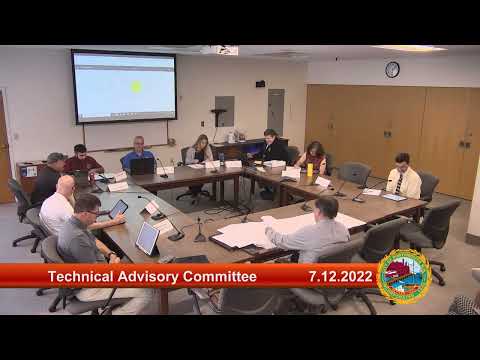 7.12.2022 Technical Advisory Committee Work Session