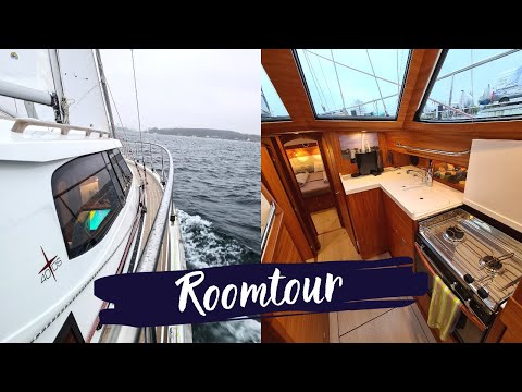 Roomtour on a SIRIUS 40 DS || Is this the perfect boat for sailing the world?