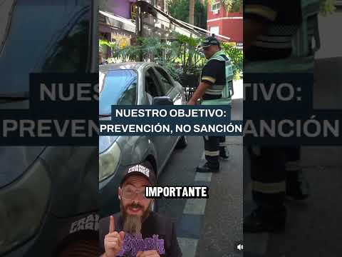 el Gobierno de la Ciudad esta Advirtiendo a los conductores que estacionan mal antes de multarlos.